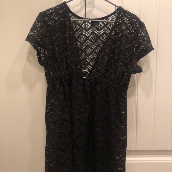 Cute mesh bathing suit cover up - Picture 1 of 2